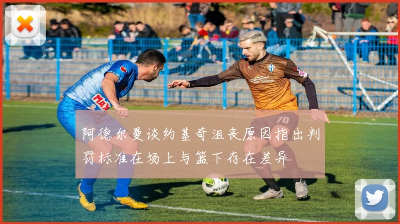 阿德尔曼谈约基奇沮丧原因指出判罚标准在场上与篮下存在差异