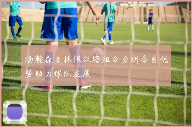 杨瀚森克林根双塔组合分析各自优势助力球队发展